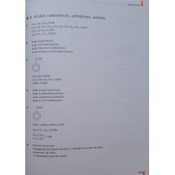Formulación y nomenclatura de química orgánica (Con Solucionario)