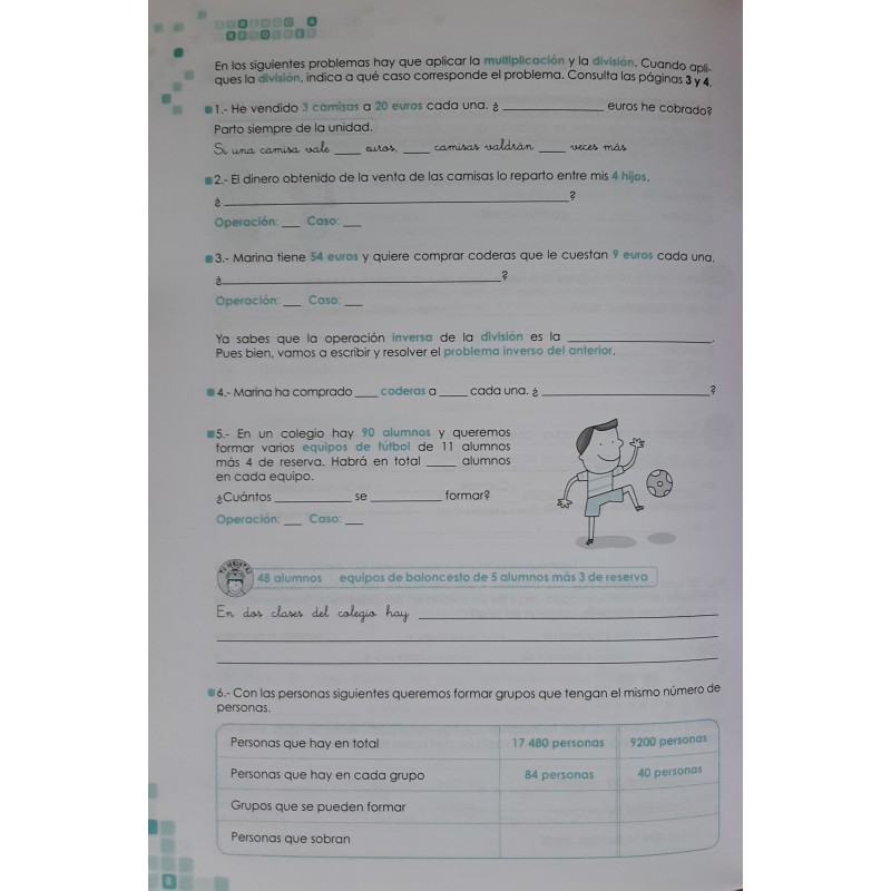 Aprendo a resolver problemas de Matemáticas - 5