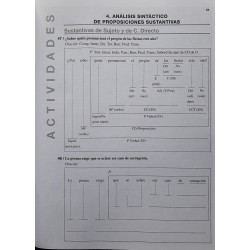 Prácticas de sintaxis - 7 - La oración compuesta: coordinación y subordinación sustantiva