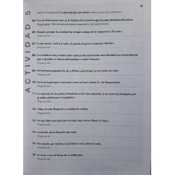 Prácticas de sintaxis - 9 - La oración compuesta: subordinación adverbial