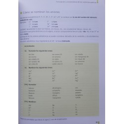 Formulación y nomenclatura de química inorgánica (Con Solucionario)